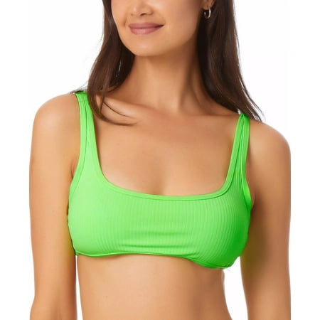 California Waves Junior s Bralette Bikini Top Swimsuit Green Size Small