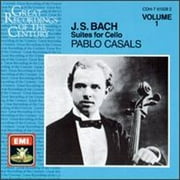 Bach: Suites for Cello, Vol. 1 (CD) by Pablo Casals (cello)