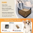 thumbnail image 4 of PatungKu Comfortable Pet Car Seat Boosters with Double Side Waterproofed Liners, 4 of 8