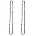 thumbnail image 1 of 2Pcs 18Inch Chainsaw Saw Chain Blade Pitch .325Inch 0.058 Gauge 72DL Replacement Chains Hardware Tools, 1 of 7