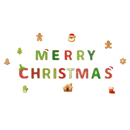 

HOMEMAXS 1 Set Pvc Magnetic Garage Door Stickers Magnetic Christmas Fridge Magnets