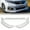 Painted White, variant on Stay Tuned Performance For 2018-2021 Honda Fit Unpainted Black Front Bumper Body Kit Spoiler Lip 3PCS