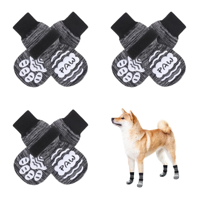 Calcetines antideslizantes BEAUTYZOO para perros pequeños, medianos y grandes