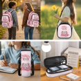 thumbnail image 3 of Pzuqiu Strawberry Axolotl 4 Piece School Backpack Set 17 Inch for Girls Middle School Students with Lunch Bag Pencil Case Large Capacity Schoolbag with Breathable Shoulder Straps for Back to School, 3 of 7