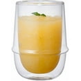thumbnail image 5 of Set of 2 Double-WalledKRONOS 350 ml (11.83 fl. oz.) Iced Tea Glasses - Maintain Temperature - Prevent Condensation, 5 of 9