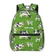thumbnail image 1 of Disketp Cows With Calfs Green Mochila Estampada para Hombre y Mujer – Mochila Ligera Clásica con Múltiples Bolsillos para Universidad, Trabajo y Viajes-One Size, 1 of 5