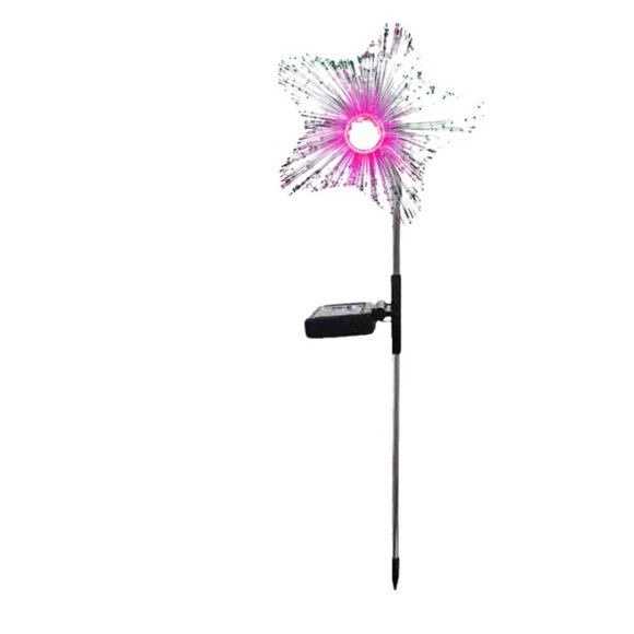 Solar Garden Lights Outdoor Jellyfish Shape LED Decorative Landscape Lighting for Courtyard Balcony Lawn 61 cm Tall IP65 Rated