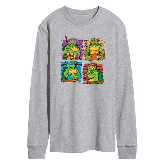 Teenage Mutant Ninja Turtles - TMNT Bricks - Men's Long Sleeve T-Shirt