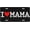 Black, variant on I Love Mama Red Heart License Plate, Aluminum Front Vanity Tag, 4 Holes, Car Decor, 6 x 12 in