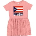 thumbnail image 3 of Inktastic Puerto Rico Flag & Name Girls Toddler Dress, 3 of 5