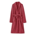 Robes for Women Long Soft Fuzzy Bathrobes for Women Cotton Cloth Robes