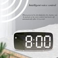 thumbnail image 5 of Despertador digital Led multifunción Usb, espejo, luz nocturna, termómetro, lámpara de pared Afortunado Sencillez, 5 of 5