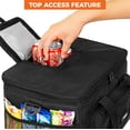 thumbnail image 4 of Bolsa Térmica Plegable OPUX Suave Aislada para Almuerzo 27L 40 Latas, 4 of 9