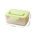 thumbnail image 3 of Mini Réfrigérateur Portable, Boîte à Lunch Isolée avec Bloc Réfrigérant, Contenant de Rangement pour Aliments pour Pique-Nique, Camping, Capacité de 800-1000 ml, 1 Unité, 3 of 7