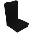 thumbnail image 3 of EeaseCA Rotating Armchair Slipcover Removable Stretch Computer Office Chair Cover Protector in Small Size (Black), 3 of 8