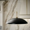 thumbnail image 5 of 52637BK Kichler Lighting Delarosa - 1 Light Pendant In Traditional Style-12.75 Inches Tall and 24.25 Inches Wide-Black Finish, 5 of 6