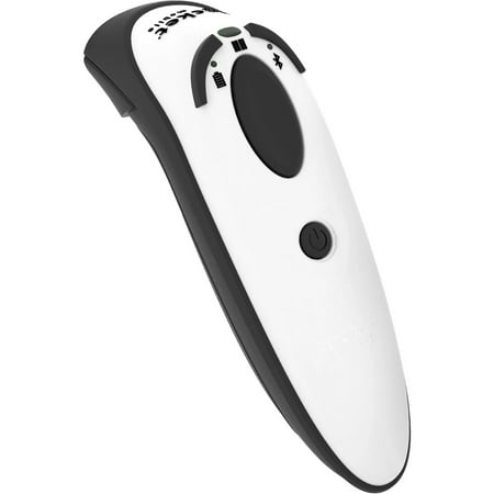 Socket Mobile D720 Barcode Scanner (with rechargeable battery pre-installed) - Wireless Connectivity - 19.49" Scan Distance - 1D, 2D - Imager - Omni-directional - Bluetooth - USB - White - IP54 - U...