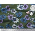 thumbnail image 3 of Soimoi Poly Georgette Fabric Flower Artistic Print Fabric by Yard 52 Inch Wide, 3 of 3