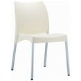 thumbnail image 3 of Compamia ISP049-ORA Vita Resin Outdoor Dining Chair Orange -  set of 2, 3 of 7