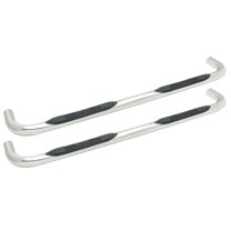 Westin 23-1330 E-Series 3" Round Nerf Step Bars - Polished Stainless Steel