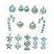 thumbnail image 3 of 16x Bolas de Navidad Adornos navideños decorativos Adornos de invierno Mini decoraciones Adornos de bolas de de Navidad Colgantes pequeños de Verde claro, 3 of 8