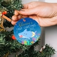 thumbnail image 5 of Ornaments Shark Baby's 1st Xmas, Personalized Shark Baby Boy Girl First Christmas Ornaments Gift for Kids Baby, Shark Baby's First Xmas Ornament, Custom Name & Year Shark Baby Kids Christmas Ornament, 5 of 6