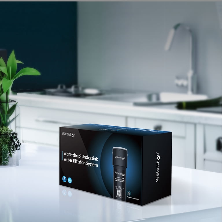 Waterdrop 15UB Under Sink Water Filter System, 16K High Capacity Drinking Water Filtration Waterdrop 15UB Under Sink Water Filter System, 16K High Capacity Drinking Water Filtration