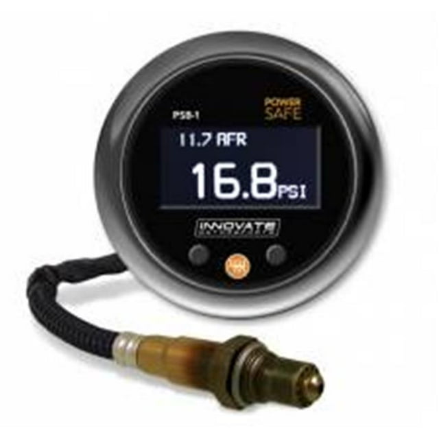 Innovate Motorsports 3892 Digital Gauge PSB-1 PowerSafe Boost & Wideband O2 Multifunction Kit