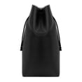 thumbnail image 4 of Bolsa de almacenamiento colgante de PU, portátil, de gran capacidad, suave, impermeable, organizador de secador de pelo para rizador, color negro, 4 of 12