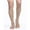 Light Beige, variant on Sigvaris Essential 233 Men's & Women's Cotton 30-40 Open Toe Knee High Compression Stockings Crispa SS Short