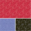 Waverly Inspirations 44" Cotton Camille's Vintage Fabric By the Yard, Red