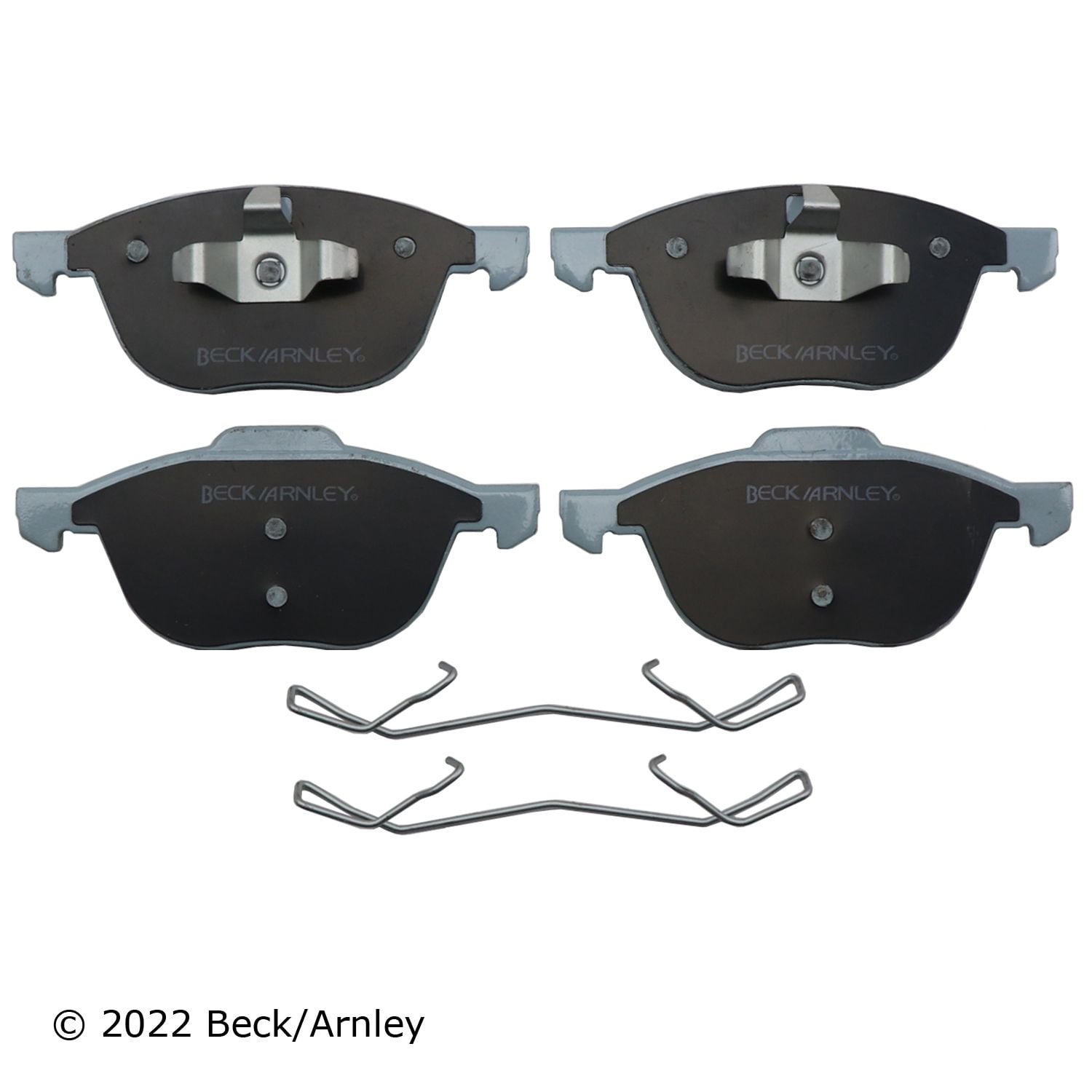 BeckArnley 085-6752 Premium Asm Pads W / Hardware