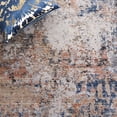 thumbnail image 6 of SAFAVIEH Signature Faris Abstract Area Rug, Blue/Rust, 6' x 9', 6 of 8
