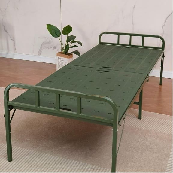 Folding Rollaway Bed  with green