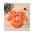 thumbnail image 5 of Seyurigaoka Baby Girls' 3 Pack Rompers Pattern Printed Long Sleeve Jumpsuits, 5 of 9