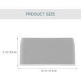 thumbnail image 4 of 1PCS Cat Litter Box, Cat Litter, Resistant Indoor Pet for Base Washable Holder Convenient Plastic Litter Box Household Cat Containers Plastic Organizer(Grey), 4 of 8