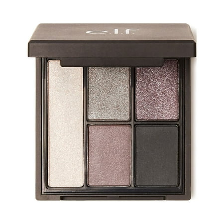 e.l.f. Clay Eyeshadow Palette, 81924 Smoked to Perfection, 0.26 Oz.