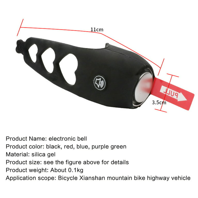 Bicycle Spare Parts 4 Sound 2 Super Bicycle E-Horn for Universal