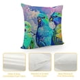 thumbnail image 4 of FUMJ Home Decorative Throw Pillowcases Watercolor Lovely Animal Parrot Cute Birds Patten Cushion Pillow Covers for Outdoor/Indoor Couch Pillows Decor, 4 of 5