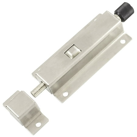 latch loaded spring door bolt push gate button 8cm automatic bargains unique