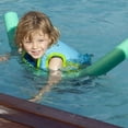 thumbnail image 2 of Yibooy Flexible Learn Swimming Pool Noodle Water Float Floating Aid (Solid Green), 2 of 8