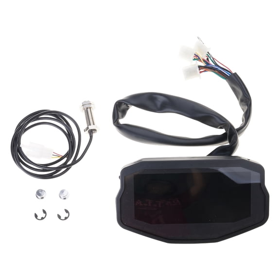 Digital Display Water Universal Motorcycle Instrument Digtal Speedometer Fuel Meter Dashboard