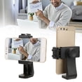 thumbnail image 4 of Phone Tripod Holder, Phone Tripod Adapter Mount 1/4inch Screw Compatible Light With Cold Shoe Mount For Conference For Selfies For Live Stream, 4 of 8