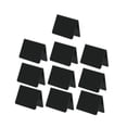 thumbnail image 2 of 10 letreros de pizarra acrílicos en forma de V, letreros de mesa pequeños multifuncionales, Negro, 2 of 9