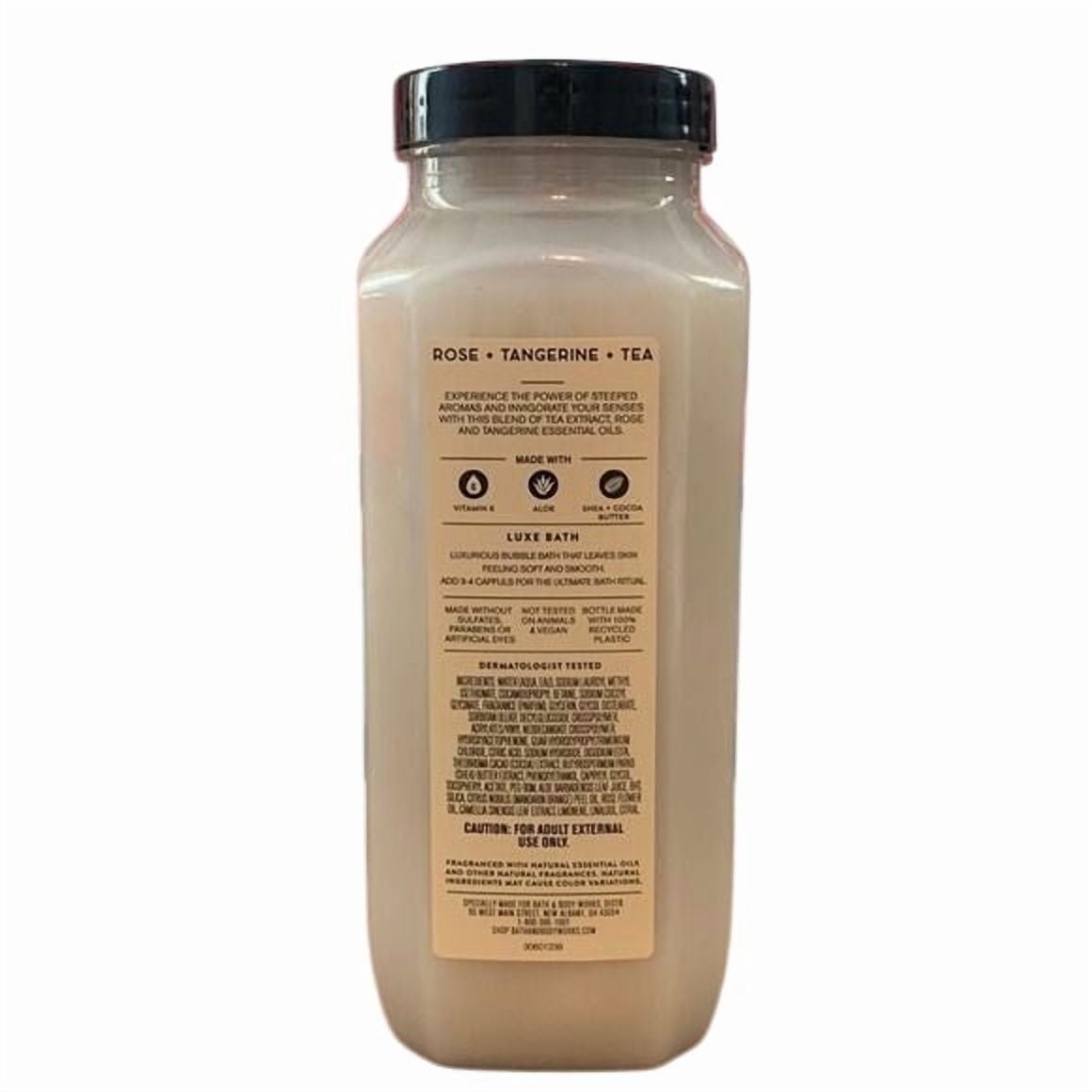 Bath and Body Works Steeped Invigoration Rose + Tangerine + Tea Luxe Bath (15 FL OZ / 445 mL)