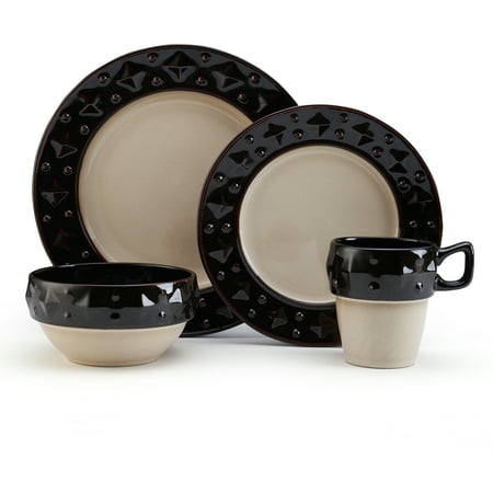 Pfaltzgraff Rooster - Pfaltzgraff Studio Sparta 16-Piece Stoneware Dinnerware Set
