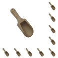 thumbnail image 1 of Injueey Mini cuchara de sal de baño, detergente en polvo, cuchara dispensadora de madera, harina reutilizable, dulces, especias, cucharadita, baño, 2.5*8.1 cm 10piezas Injueey CBP500794, 1 of 4