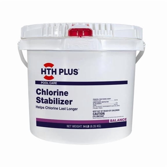 HTH 8136535 14 lbs Plus Chlorine Stabilizer