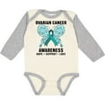 thumbnail image 3 of Inktastic Ovarian Cancer Awareness Hope Support and Love Boys or Girls Long Sleeve Baby Bodysuit, 3 of 5