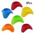 thumbnail image 6 of FELTECHELECTR Break-resistant Egg Cups Silicone Assorted Color 6pcs, 6 of 8